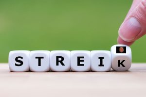 „Nun streiken sie wieder…!"